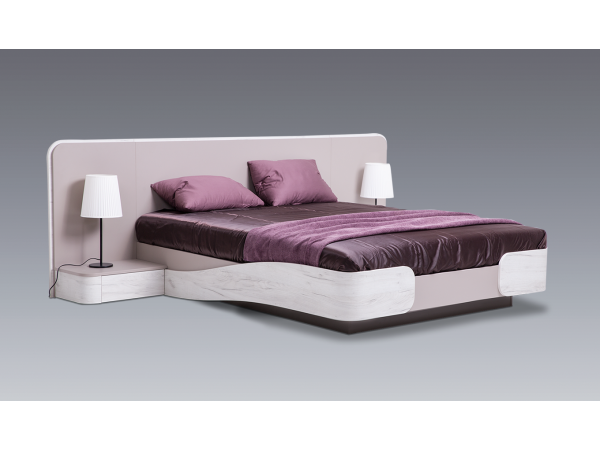 Κρεβάτι ξύλινο AURA 180x200 DIOMMI 45-729 Κρεβάτι ξύλινο AURA 180x200 DIOMMI 45-729